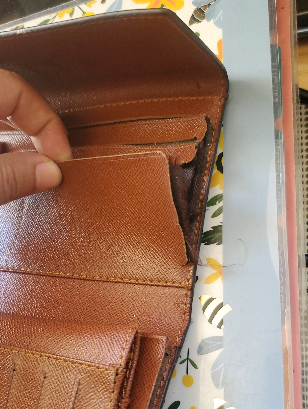 Louis Vuitton Brown Monogram Continental Wallet - Picture 7 of 10